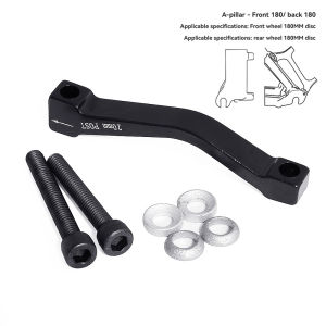 Mountain Bike Disc Brake Adapter Disc Brake Adapter Front Fork Frame A to 180mm Conversion Seat Style