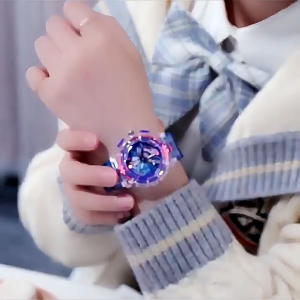 เด็ก Spiderman การ์ตูน LED นาฬิกาสีสันแฟลช นาฬิกาเด็กสำหรับเด็กนักเรียนหญิงนาฬิกา