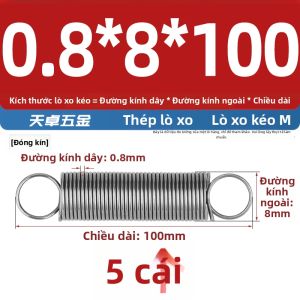 TIANZHUOJINSHU | Lò Xo Kéo Tùy Chế Mạ Kẽm