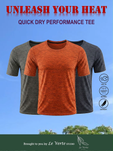 [SG Stock] Quick Dry Performance Sports T-Shirt