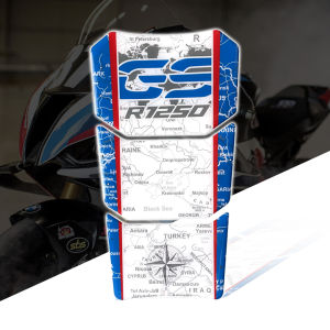 3D เรซิ่นรถจักรยานยนต์ถังน้ำมันเชื้อเพลิง Pad ป้องกันสติกเกอร์ 40 ปี GS สำหรับ BMW R1250GS ADV/ R1250 GS ผจญภัย 2019-2021