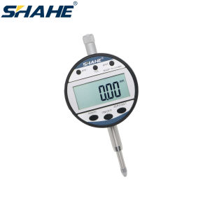 SHAHE เกจดิจิตัลแสดงสถานะ0-12.7/25.4มม. 0.01มม. เครื่องมือวัดบอกสถานะอุตสาหกรรม/ใช้ในบ้าน
