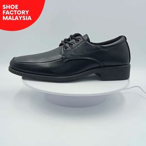 Faux Leather Lace Up Formal Men Shoes Size EU 40-45 By Shoe Factory Malaysia