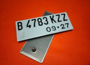 JASA PLAT NOMOR 1 PASANG DEPAN BELAKANG
