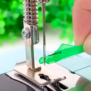 10pcs Fish Mouth Sewing Machine Needle Threader Elderly Guide Needle Supplies Sewing Accessories