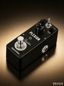 Rowin LEF-324 Plexion Plexi Distortion Pedal Dual Bright/Normal Mode True Bypass Mini Metal Guitar Effect