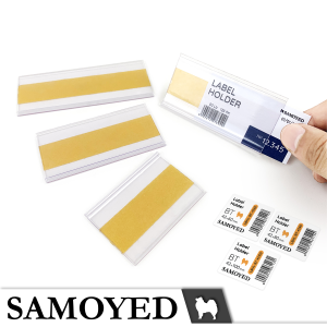 Tempat Label Produk / Harga / Shelf Price Tag / Display / Label Holder Samoyed LBHL-BT