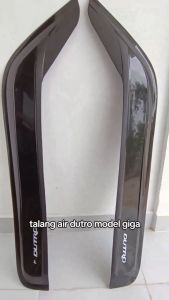 1 Set Kualitas Premium Talang Air Hino Dutro Model Giga List Carbon [ Anti Pecah Tahan Panas ]