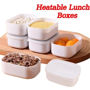 5/10pcs 280ML Refrigerator Storage Box Fresh-Keeping Box Food Grade Coarse Grains Brown Rice Sub-Packing Box Lunch Box Microwaveable 【Local】PH