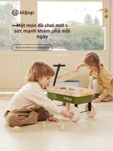 kidpop | Multifunctional Children Playtable Pushcart