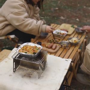 Bếp nướng than gấp gọn tiện lợi cho dã ngoại