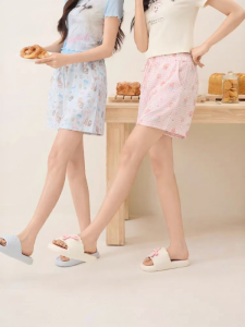 SANFU | Soft Funny Printed Shorts for Petite Women