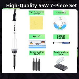 TOUGLESY | Home Maintenance Soldering Iron Set 60W Industrial Grade Temperature Adjustable