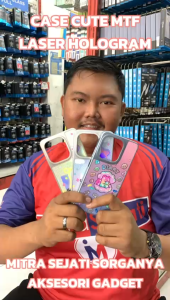 Mitra Sejati Case Cute Motif Laser Hologram Casing Handphone All Type