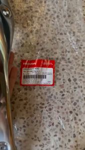 Pát/ Bass pô inox chính hãng xe SH 2017-2019.(125-150)