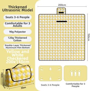 PATGEAR | Waterproof Thick Picnic Mat