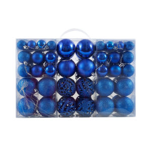 ลูกบอลคริสมาสต์ตกแต่งต้นคริสต์มาส100ชิ้นตุ้มห้อยกันแตก3/4/6ซม. ลูกบอลคริสต์มาสสำหรับตกแต่งงานปาร์ตี้บ้านต้นคริสต์มาส