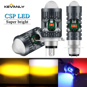 Motorcycle Headlights H4 BA20D P15D Led 12V 30000LM CSP Lights For Motorcycle High/Low Beam Led Spotlight Strobe Led Fog Lamp