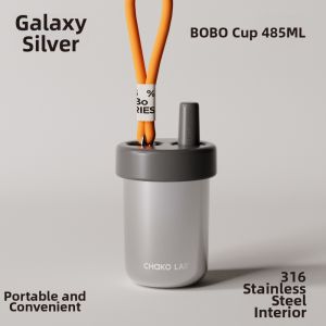 CHAKOLAB | Mens Large Capacity Car Travel Mug with Straw