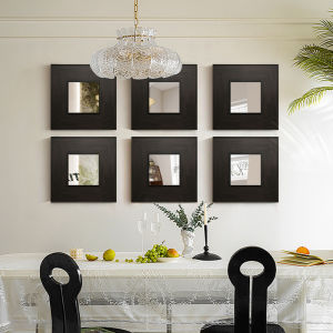 YASISHA | French Retro Wall Mirror Set for Living Room and Entryway
