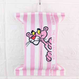 Nordic Style Cotton Linen Tissue Box Car Mounted Hanging Bag And Clean Living Room Dining Room Tissue Holder Handmade