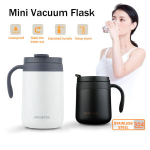 500ml Stainless Steel Coffee Mugs Vacuum Insulation Cup Water Cups with Cover and Handle Coffee Mugs