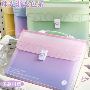 Túi Đựng Tài Liệu Accordion Dung Tích Lớn Di Động Cho Học Sinh Tiểu Học Trung Học Phổ Thông Trung Học Cơ Sở Đựng Tài Liệu Chấm Kiểm Tra