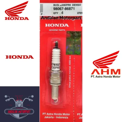 Busi Denso U20EPR9 Untuk Motor Beat Vario Kharisma Busy Danso U20