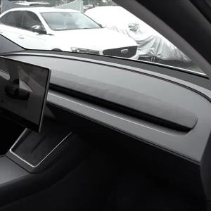 Tấm Che Bảng Điều Khiển Xe Điện Tesla Model 3 Highland 2024-2026 Chống Nắng Chống Tia UV Chống Trơn Trượt Chất Liệu Vải Flannel