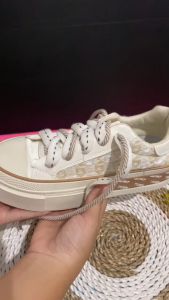 Sepatu Sneakers Wanita Fashion Shoes Corak Kotak SK 279