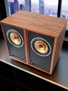 HiFi Bookshelf Speakers 6.5 Inch Full Range Crystal-6 Professional Audio Sound System Wooden Shell No Power Required