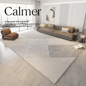 Luxurious Living Room Bedroom Rug Easy-to-Clean Soundproofing