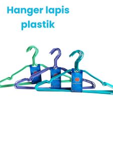 HANGER kawat lapis plastik coating anti karat kuat tidak letoy murah COD