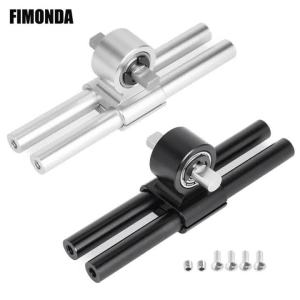 Aluminum Adjustable Carrier Bearing 70mm Width for 1/10 RC Crawler LCG Chassis Cheater Rigs 1.9 Shafty Comp Builds Upgrade