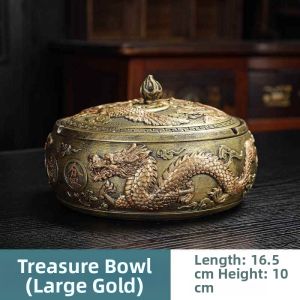 Vintage Large Ashtray with Lid Fly-ash Protection