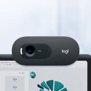 Logitech | For Online Classes and Streaming Webcam Face Capture Plug and Play