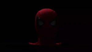 Spiderman Headgear Blinking Eyes Movable Cartoon Cool Head Cover Mask Costume Cosplay Spider-Man 蜘蛛侠下巴控制眨眼头套