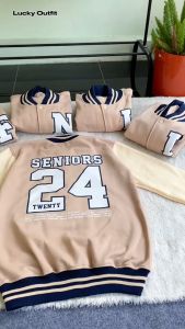 Jaket Bomber Baseball Custom Anak Laki Laki Tebal Premium 1-18 Tahun Distro Import Keren Kekinian