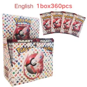 Prismatic Evolutions 360Pcs Pokemon Card Journey Together Stellar Crown 151 Ultra Prism English Booster Battle Transaction Card