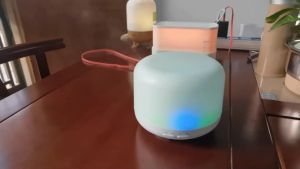 JJ เครื่องพ่นไอน้ำอโรม่า Aroma Diffuser ควันเยอะ เครื่องเพิ่มความชื้น สปา 300ml