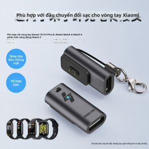 Sikai | Đầu chuyển đổi sạc từ tính mini cổng Type-C tiện lợi cho Xiaomi Mi Band 10/9/9 Pro/8 và Redmi Watch 6/5/4