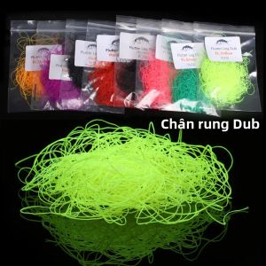 Chân Giả Silicon 2g/gói Dùng Cho Câu Ruồi Chân Mềm Bằng Cao Su Cho Ruồi Giả Ruồi Đá Ruồi Ướt Mồi Câu Cá Hồi