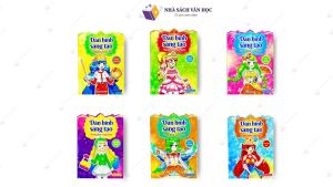 Sách - Dán Hình Sáng Tạo - Trang Phục Công Chúa (Bộ 6 Cuốn)