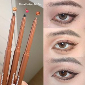 New Beginner Eyeliner 3 Second Dynamic Line Glue Pen Long Lasting No Smudging Fine Tip Brown Womens Fashion Hair Accessories