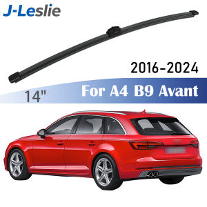 14" Rear Wiper Blade For Audi A4 B9 Avant Allroad 8W S4 RS4 2016-2024 Windshield Windscreen Wipers Washer Window Rain Brushes