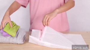 Clothes Bra Underwear Washing Bag Laundry Bag Mesh Net Wash Pouch Laundry Basket Protection Bag 洗衣袋/洗衣网 厚拉链厚网