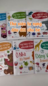Sách - Thư viện từ vựng đầu đời cho bé - Song ngữ Việt - Anh cho trẻ 3 - 9 tuổi - Đinh Tị Books
