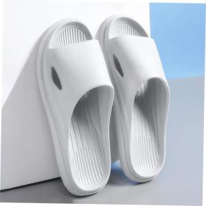 Mens Summer Home Slippers Indoor Bathroom Bath Sandals Simple Style EVA Couples Slippers Comfortable Soft Material