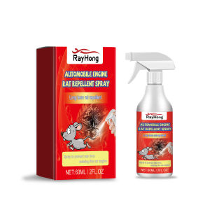 Car Engine Rodent Repellent Spray Natural Mouse Deterrent for Engine Bay Protection Long Lasting Formula Prevent Wire Damage60ml