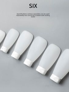 Di Động Du Lịch Kích Thước Bóp Chai Rỗng Cho Chất Lỏng Xà Phòng Dầu Gội Dưỡng Tắm Gel Phụ Đóng Chai Dung Tích 30-100ml Cabersin Thương Hiệu